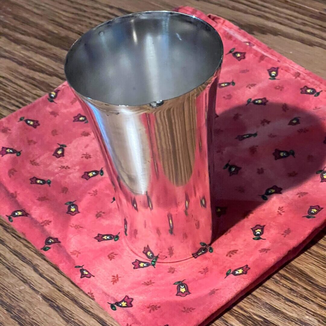 Polished Silver Cup