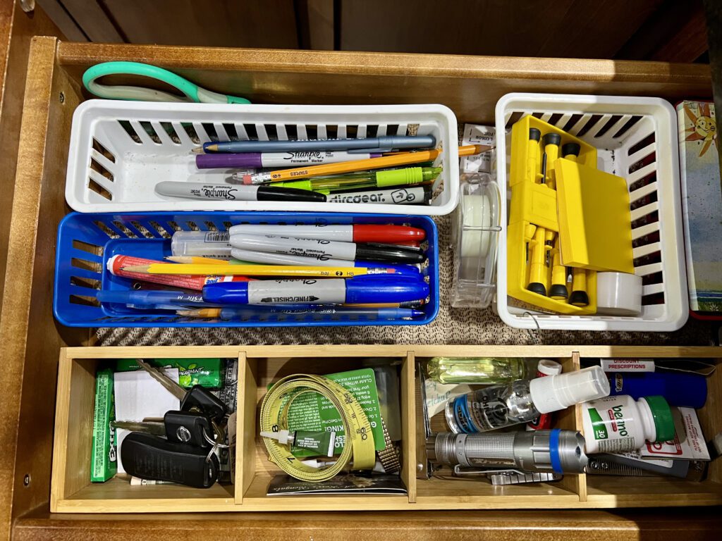 organized drawer simplify