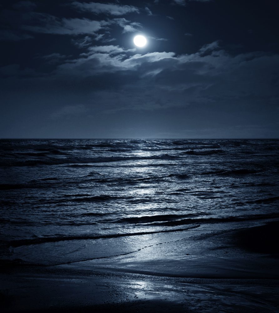 Power of the Moon on the Tides