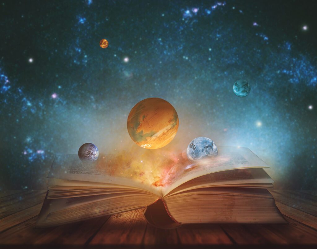 Book with floating planets: exploring the great unknown